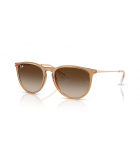 Ray-Ban RB4171 Erika Klassiske M (54 - 18) / Brune linser og Brown frame Solbriller