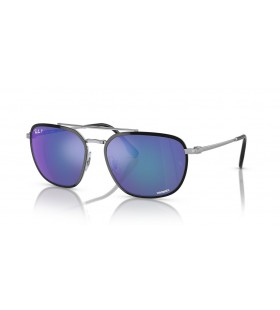 Ray-Ban RB3708 Chromance L (56 - 18) / GrÃ¥ linser og Svart frame Solbriller
