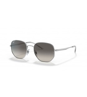Ray-Ban RB3682 S (51 - 19) / Grå linser og Sølv frame Solbriller