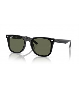 Ray-Ban RB4420 XL (65 - 18) / Grønne linser og Svart frame Solbriller