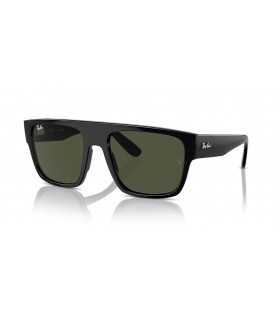 Ray-Ban RB0360S Drifter XL (57 - 20) / Grønne linser og Svart frame Solbriller