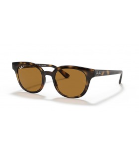 Ray-Ban RB4324 L (50 - 21) / Brune linser og Tortoise frame Solbriller