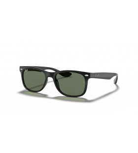 Ray-Ban RB9052S Nye Wayfarer Barn S (47 - 15) / GrÃ¸nne linser og Svart frame Solbriller