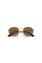 Okulary przeciwsłoneczne Ray-Ban RB9565S Jack Kids M (47-19) / Z brązowymi soczewkami i złotej oprawce