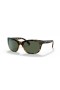 Okulary przeciwsłoneczne Ray-Ban RB4216 L (56-20) / Z zielonymi soczewkami i черепаховой oprawce