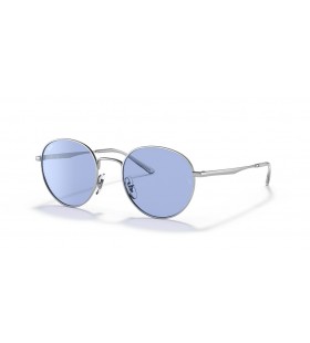 Okulary przeciwsÅ‚oneczne Ray-Ban RB3681 S (50-20) / Z niebieskimi soczewkami i srebrnej oprawce