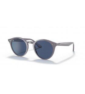 Okulary przeciwsłoneczne Ray-Ban RB2180F M (51-20) / Z niebieskimi soczewkami i szarej oprawce