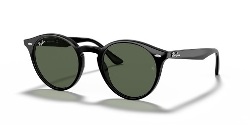 Ray-Ban RB2180F M (51 - 20) / lentile Verzi și Negre, ochelari de Soare cadru