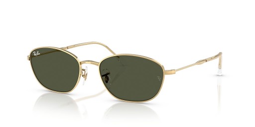 Ray-Ban RB3749 XXL (58 - 18) / lentile Verzi și ramă de Aur, ochelari de Soare