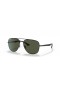 Ray-Ban RB3683 L (56 - 15) / lentile Verzi și Negre, ochelari de Soare cadru