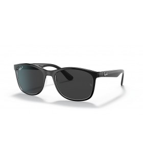 Ray-Ban RB4374 XL (56 - 19) / lentile Negre și Negru cadru ochelari de Soare