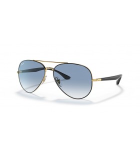 Ray-Ban RB3675 XL (58 - 14) / lentile Albastre și Negre, ochelari de Soare cadru