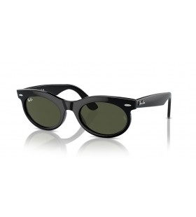 Ray-Ban RB2242 Wayfarer Oval M (50 - 22) / lentile Verzi È™i Negre, ochelari de Soare cadru