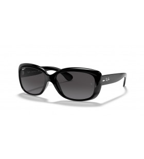 Ray-Ban RB4101 Jackie Ohh M (58 - 17) / lentile Gri È™i Negru cadru ochelari de Soare