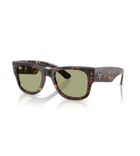 Ray-Ban RB0840S Mega Wayfarer Vara Capsulă M (51 - 21) / lentile Verzi și broasca Țestoasă, ochelari de Soare cadru