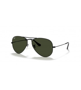 Ray-Ban Aviator rb3025-Classic XL (58 - 14) / lentile Verzi și Negre, ochelari de Soare cadru