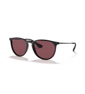 Ray-Ban RB4171 Erika Clasic, M (54 - 18) / Violet lentile si rama Neagra ochelari de Soare