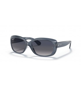 Ray-Ban RB4101 Jackie Ohh Transparent, M (58 - 17) / lentile Albastre È™i Albastre cadru ochelari de Soare