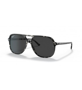Ray-Ban RB2198 Bill M (60 - 14) / lentile Gri și broasca Țestoasă, ochelari de Soare cadru