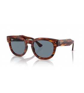 Ray-Ban RB0298S Mega Hawkeye L (53 - 21) / lentile Albastre și Maro cadru ochelari de Soare