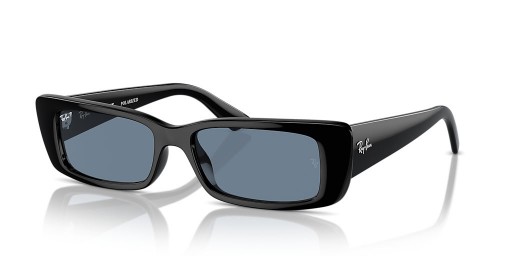 Ray-Ban RB4425 Teru M (54 - 17) / Modré šošovky a Čierny rám slnečné Okuliare