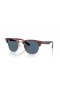 Ray-Ban RBR0504S Clubmaster Reverzné L (54 - 21) / Modré šošovky a Zlato rámom slnečné Okuliare