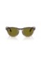 Ray-Ban RW4009F Ray-Ban | Meta Nízky Most Fit Headliner L (51 - 23) / Zelené šošovky a Šedý rám slnečné Okuliare