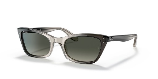 Ray-Ban RB2299 여 Burbank S(52-20)/Grey 렌즈와 회색 구조 색안경