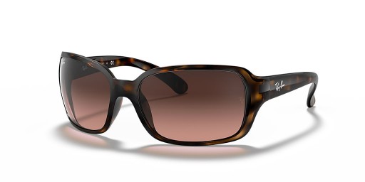 Ray-Ban RB4068M(60-17)/핑크 렌즈와 거북이는 프레임 선글라스