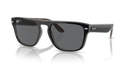 Ray-Ban RB4407XL(57-19)/Grey 렌즈 및 프레임 검 선글라스