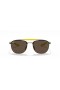 Ray-Ban RB3662M Scuderia 페라리 컬렉션 XL(59-17)/브라운 렌즈와 은색 구조 색안경