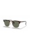Ray-Ban RB3016Clubmaster 클래식 M(49-21)/녹색 렌즈와 거북이는 프레임 선글라스
