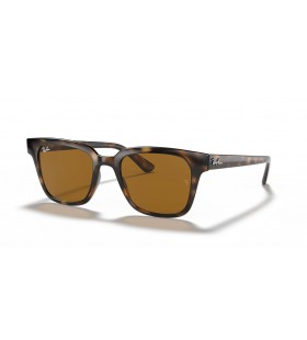 Ray-Ban RB4323L(51-20)/브라운 렌즈와 거북이는 프레임 선글라스