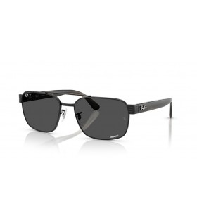 Ray-Ban RB3751CH Chromance XXL(61-17)/Grey 렌즈 및 프레임 검 선글라스