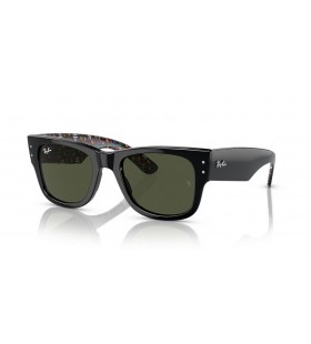 Ray-Ban RB0840S Dia De ì•ˆ ë¼ ë©”ê°€ Wayfarer M(51-21)/ë…¹ìƒ‰ ë Œì¦ˆ ë° í”„ë ˆìž„ ê²€ ì„ ê¸€ë¼ìŠ¤