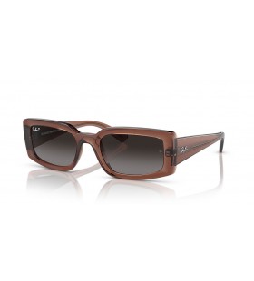 Ray-Ban RB4395Kiliane ë°”ì´ì˜¤ ê¸°ë°˜ M(54-21)/Grey ë Œì¦ˆì™€ ë¸Œë¼ìš´ êµ¬ì¡° ìƒ‰ì•ˆê²½