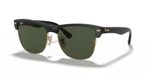 Sunčane naočale Ray-Ban RB4175 Clubmaster Oversize L (57-16) / Sa zelenim staklima i crni okvir