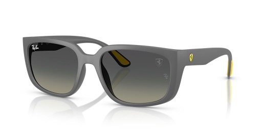 Sunčane naočale Ray-Ban RB4443M Scuderia Ferrari Collection XL (57-19) / SA sivim staklima i siva okviri