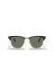 Sunčane naočale Ray-Ban RB3016 Clubmaster Classic L (51-21) / Sa zelenim staklima i crni okvir