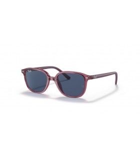 Sunčane naočale Ray-Ban RB9093S Leonard Kids XS (45-16) / S plavim staklima i ruža okvir