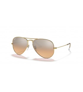 SunÄane naoÄale Ray-Ban RB3025 Aviator Gradient XL (58-14) / SA srebrnim leÄ‡e i zlatni okvir