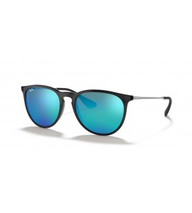 SunÄane naoÄale Ray-Ban RB4171 Erika Color Mix M (54-18) / S plavim staklima i crni okvir