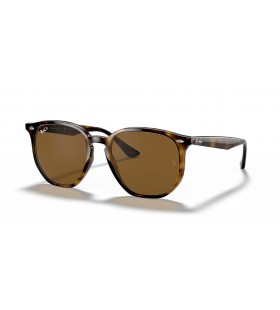 Sunčane naočale Ray-Ban RB4306 L (54-19) / SA smeđim staklima i черепаховой okvir