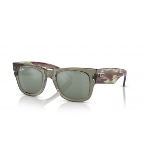Ray-Ban RB0840S Mega Wayfarer Mkr (51 - 21) / Silver linser och GrÃ¶na ram SolglasÃ¶gon