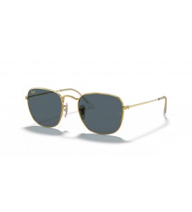 Ray-Ban RB3857 Frank S (51 - 20) / Blå linser och Guld ram Solglasögon
