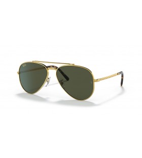 Ray-Ban RB3625 Nya Flygare XXL (62 - 14) / GrÃ¶na linser och Guld ram SolglasÃ¶gon