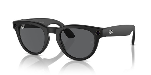 Ray-Ban RW4009 Ray-Ban / Meta Headliner M (50 - 23) / Siyah lensler ve Siyah çerçeve Güneş Gözlüğü