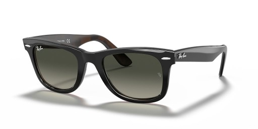 Ray-Ban RB2140 Orijinal Wayfarer Renk Karışımı L (50-22) / Gri lensler ve Gri çerçeve Güneş Gözlüğü