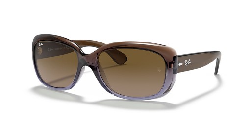 Ray-Ban RB4101 Jackie Ohh M (58 - 17) / Kahverengi lensler ve Kahverengi çerçeve Güneş Gözlüğü