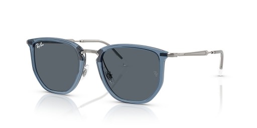 Ray-Ban RB4451 XXL (53-20) / Mavi lensler ve Mavi çerçeve Güneş Gözlüğü